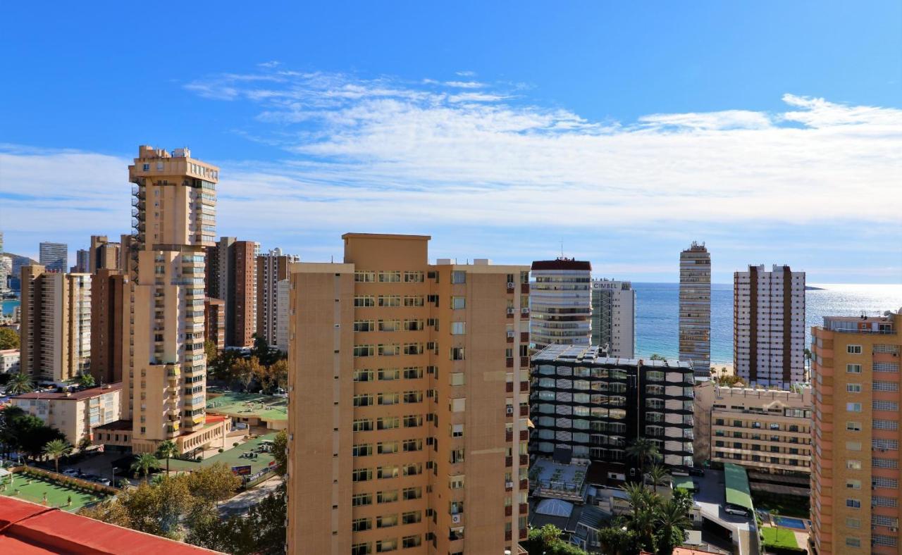 Penthouse Cervantes Sea View Benidorm Exteriör bild